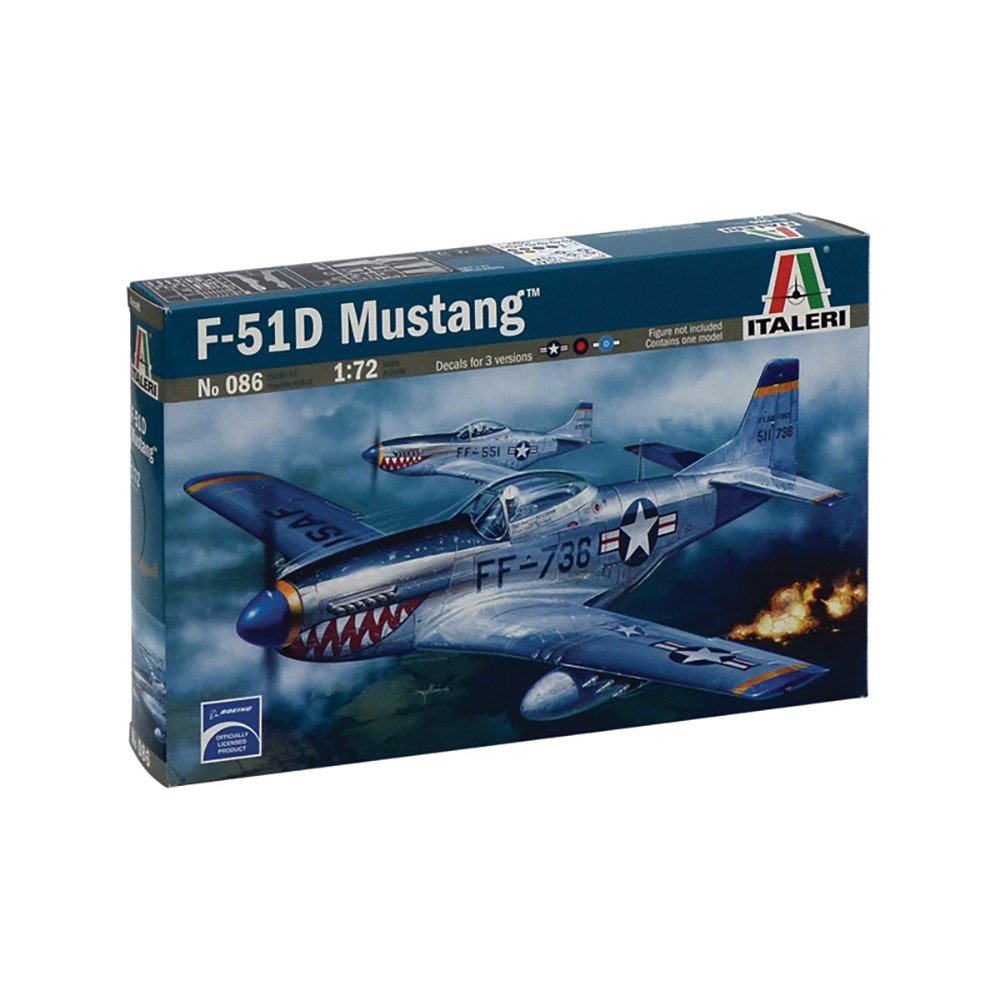 Italeri: 1/72 F-51D Mustang 086