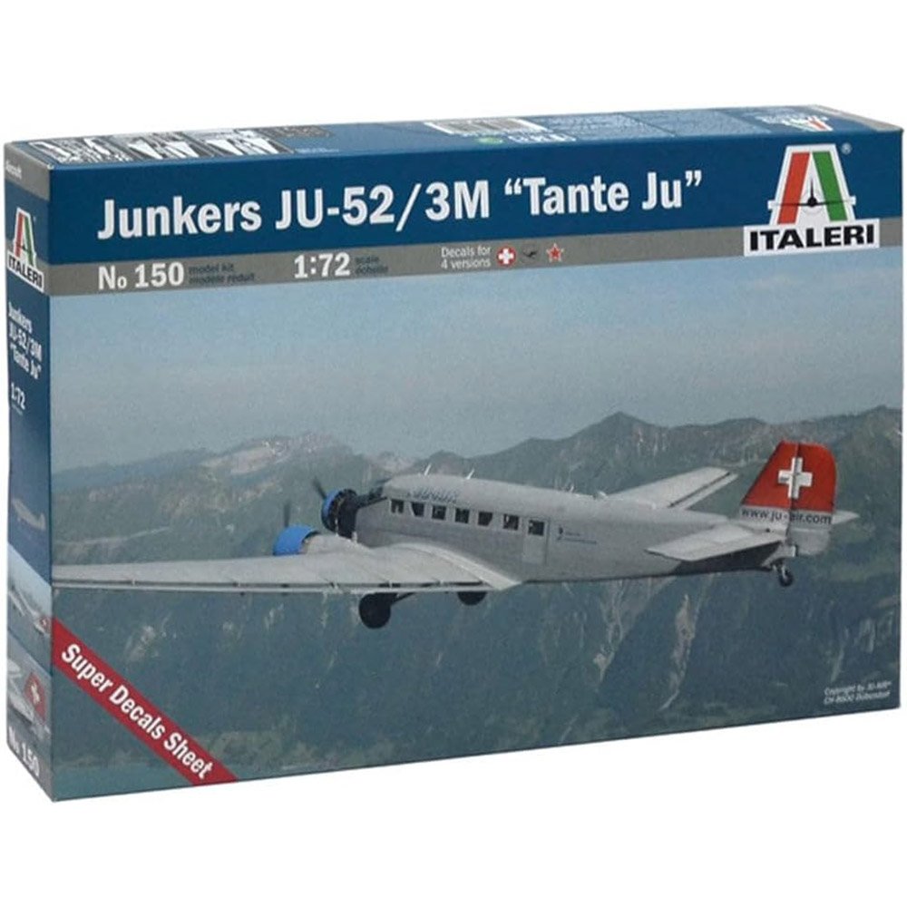 Italeri: 1/72 Junkers JU-52/3M Tante Ju 150
