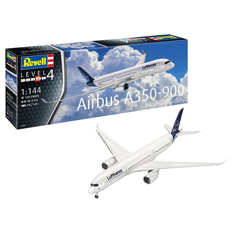 Revell: 1/144 Airbus A350-900 Lufthansa New Livery 03881