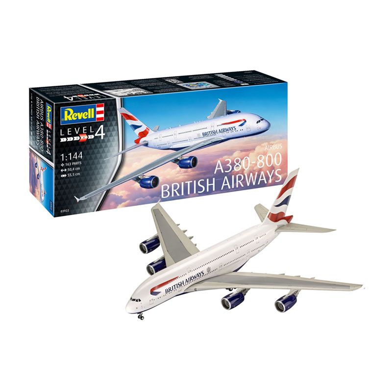 Revell: 1/144 Airbus A380-800 British Airways 03922