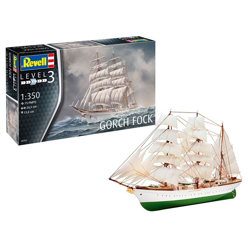 Revell: 1/350 Gorch Fock 05432