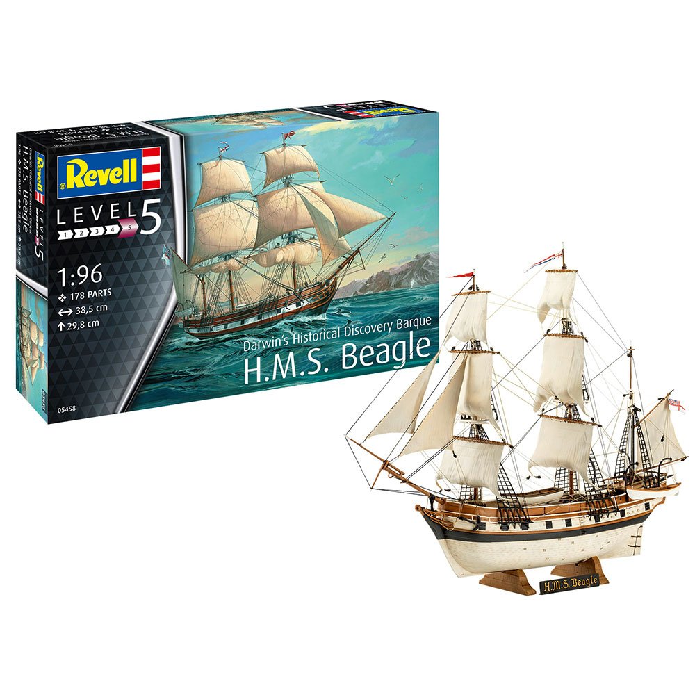 Revell: 1/96 Darwin's Historical Discovery Barque HMS Beagle 05458
