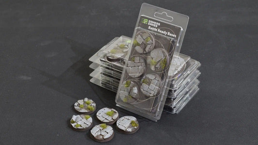 Gamers Grass: Bases Temple Round 40mm (x5)