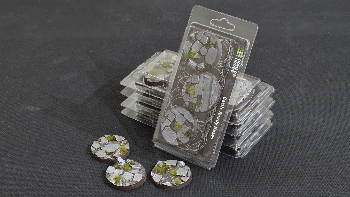 Gamers Grass: Bases Temple Round 50mm (x3)