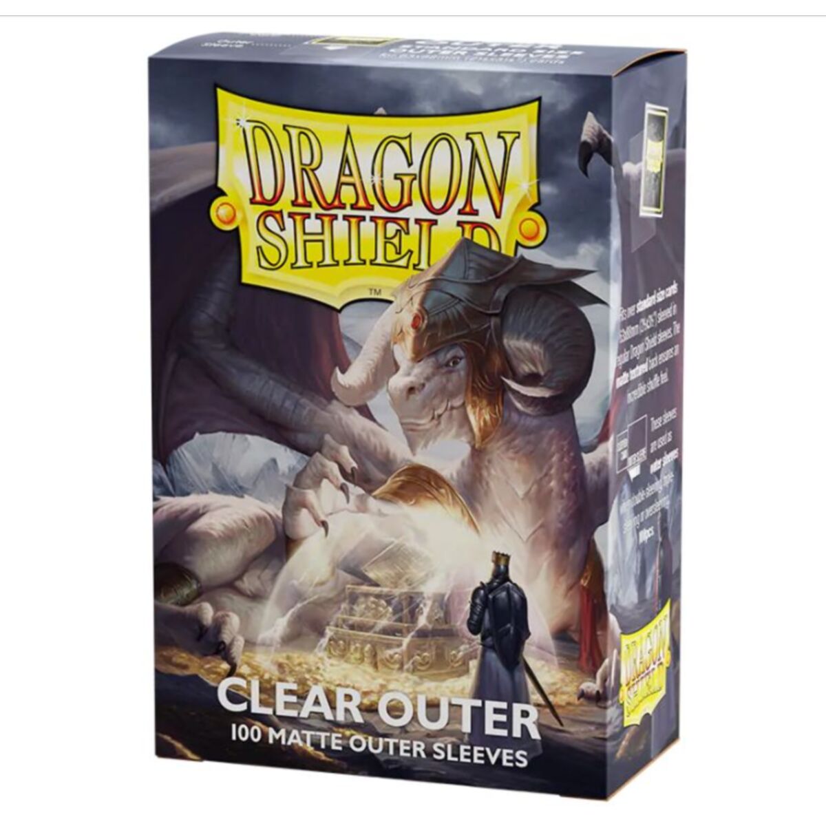 Dragon Shield: Outer Sleeves Matte Clear