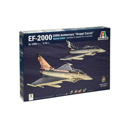 Italeri: 1/72 EF-2000 100th Anniversary Gruppi Caccia 1406