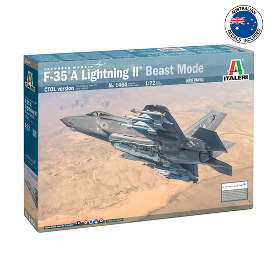 Italeri: 1/72 Lockheed Martin F-35A Lightning II Beast Mode 1464