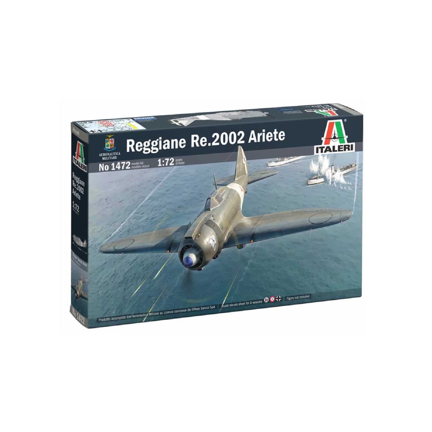Italeri: 1/72 Reggiane Re.2002 Ariete 1472