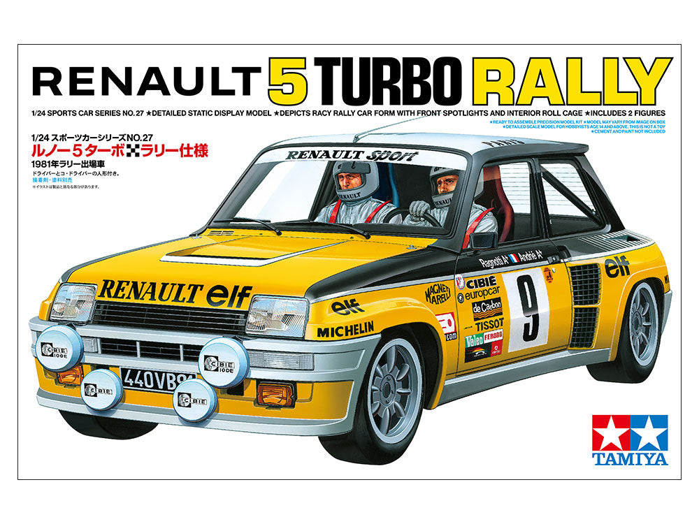 Tamiya: 1/24 Renault 5 Turbo Rally 24027