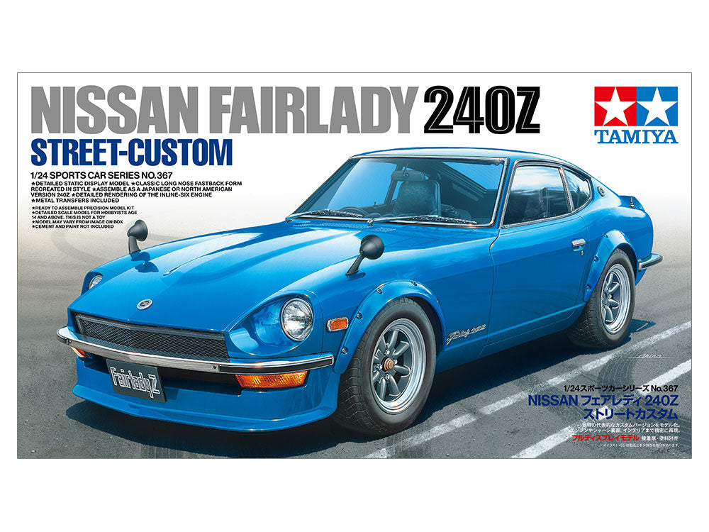 Tamiya: 1/24 Nissan Fiarlady 240Z Street-Custom 24367