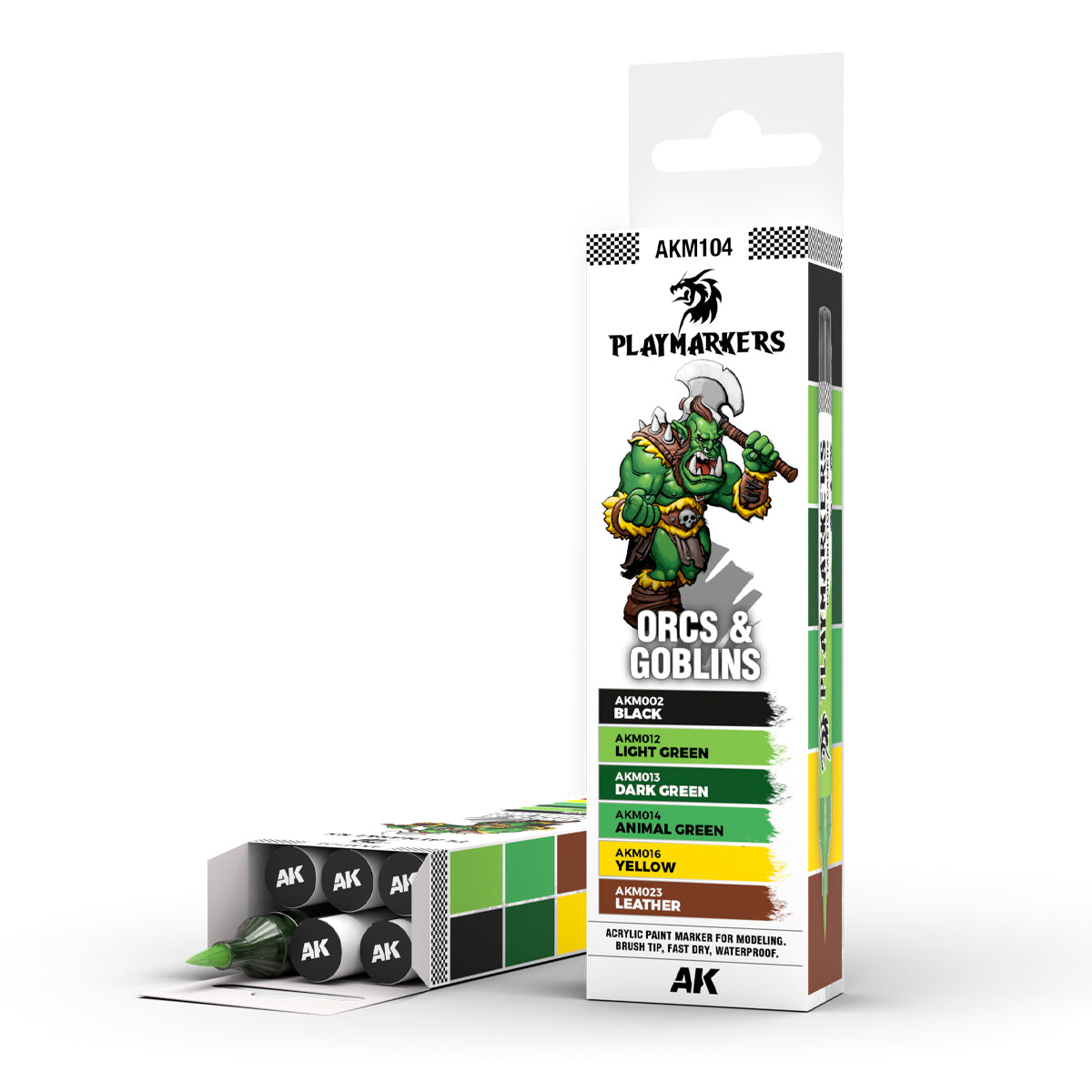 AK Interactive: Playmarkers Sets Orcs & Goblins