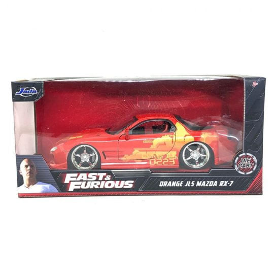 Jada: 1/24 Fast & Furious Orange JLS Mazda RX-7