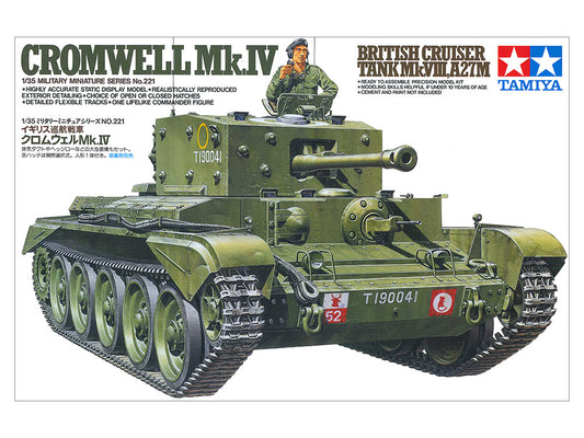 Tamiya: 1/35 British Cruiser Tank Cromwell Mk.IV 35221