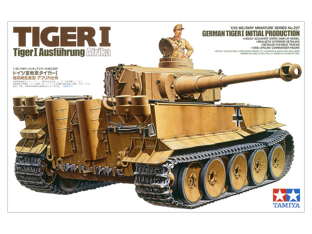 Tamiya: 1/35 German Tiger I Initial Production Afrika