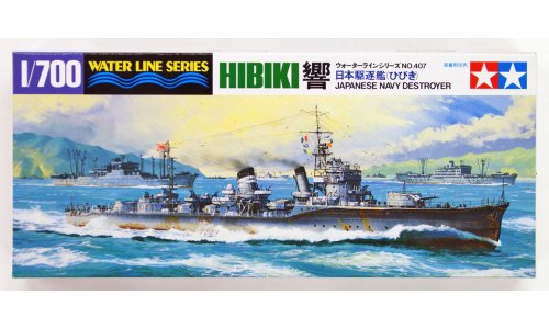 Tamiya: 1/700 Japanese Navy Destroyer Hibiki 31407
