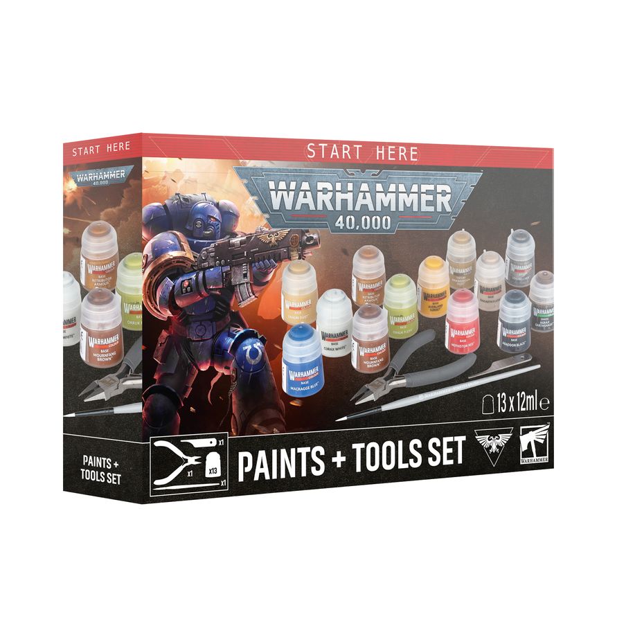 Warhammer 40k: Paints + Tools 2026