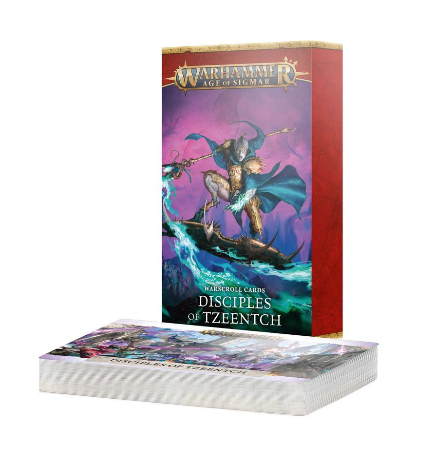 Age of Sigmar: Warscroll Cards Disciples of Tzeentch