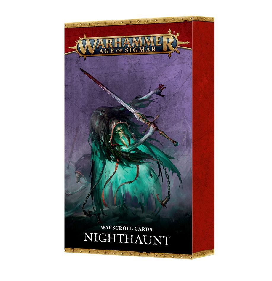 Age of Sigmar: Warscroll Cards Nighthaunt 4E