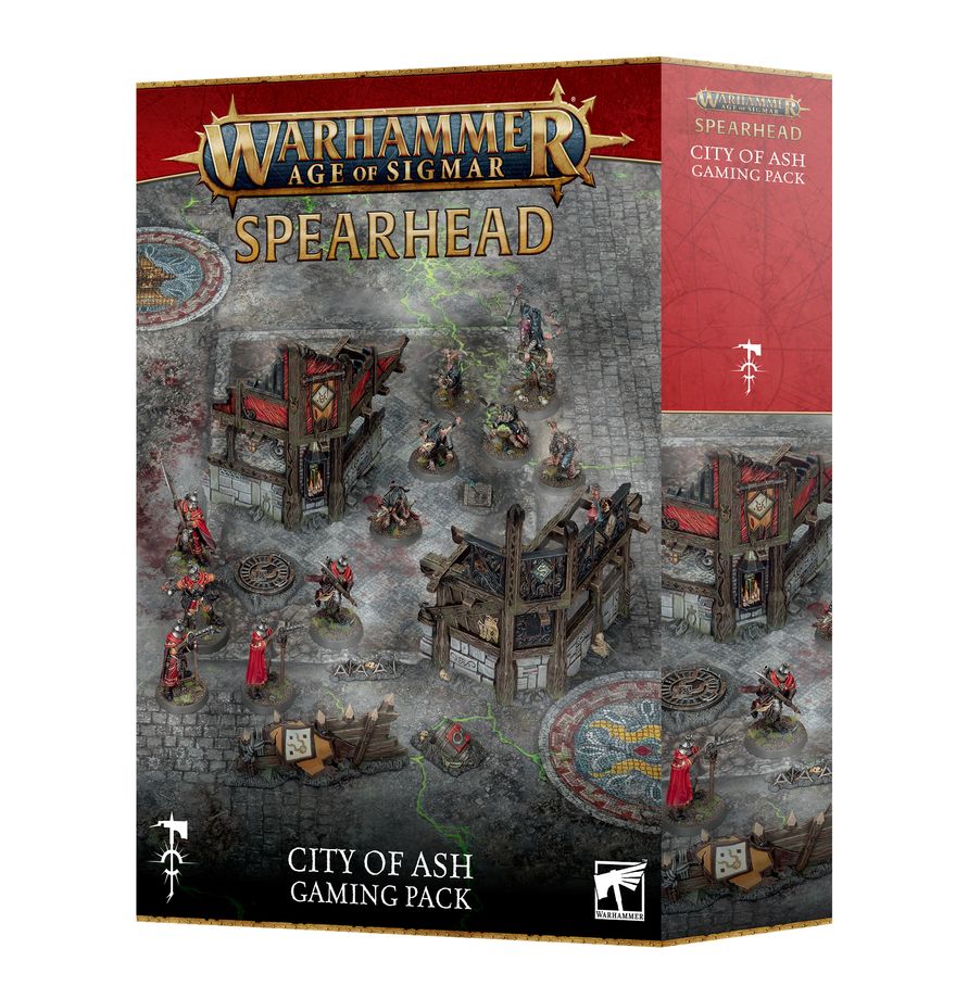 Age of Sigmar: Spearhead City of Ash Gaming Pack