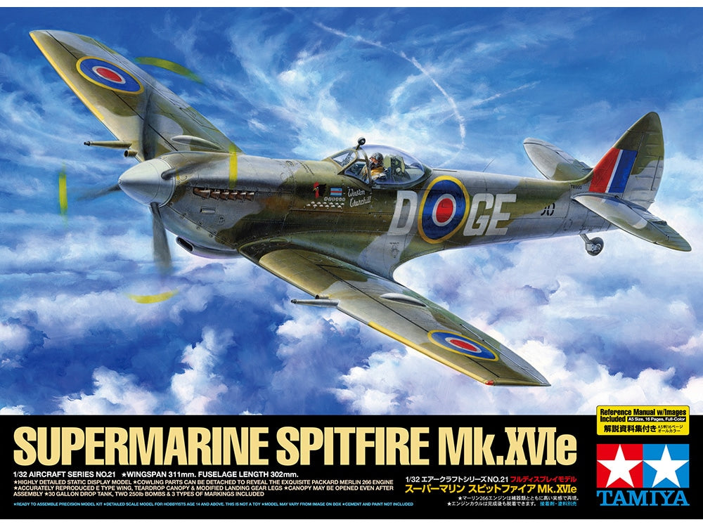 Tamiya: 1/32 Supermarine Spitfire Mk.XVIe 60321