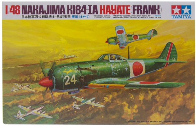 Tamiya: 1/48 Nakajima KI84-IA Hayate Frank 61013