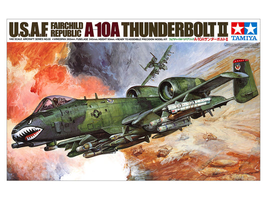 Tamiya: 1/48 USAF Fairchild Republic A-10A Thunderbolt II 61028