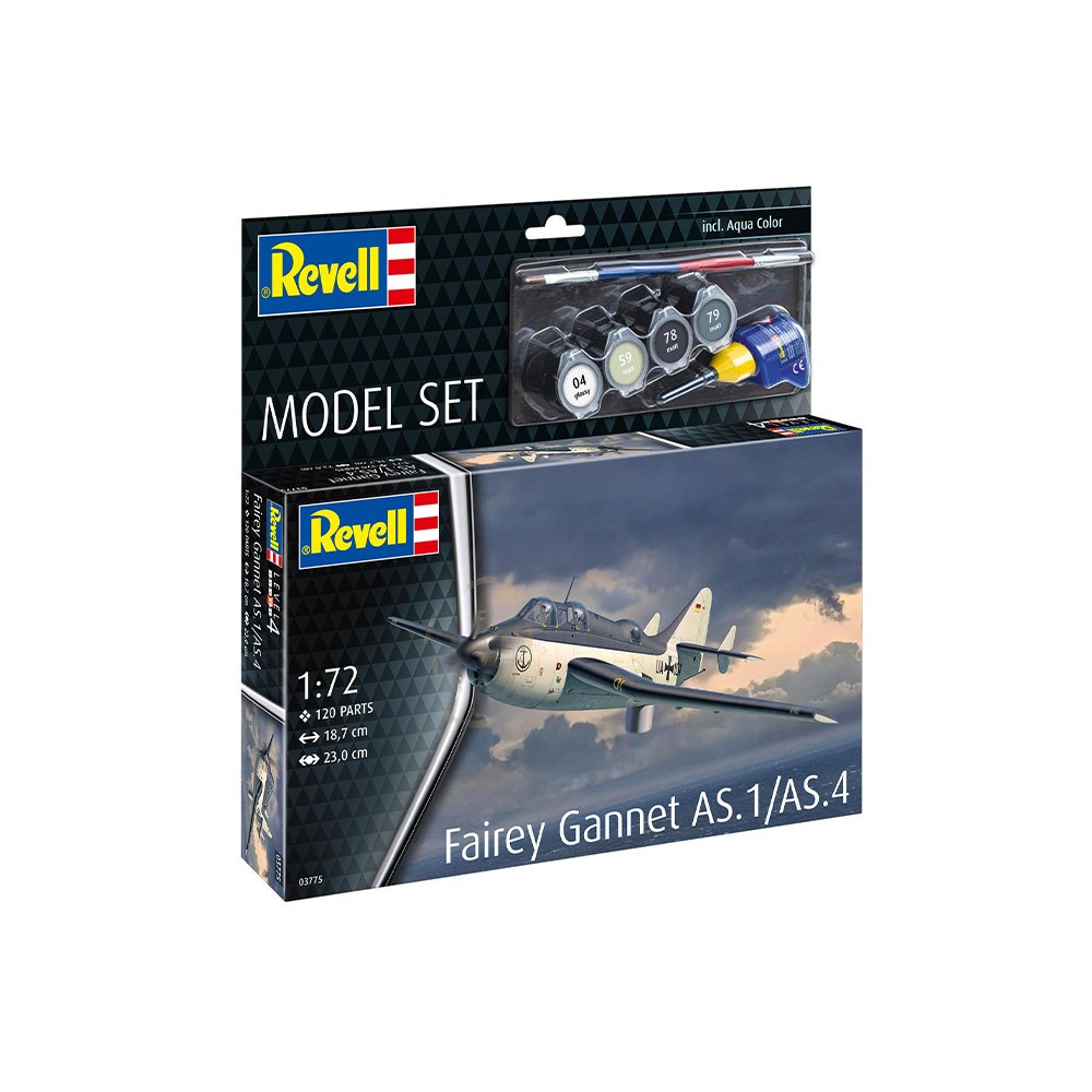 Revell: 1/72 Model Set Fairey Gannet AS.1/AS.4 63775