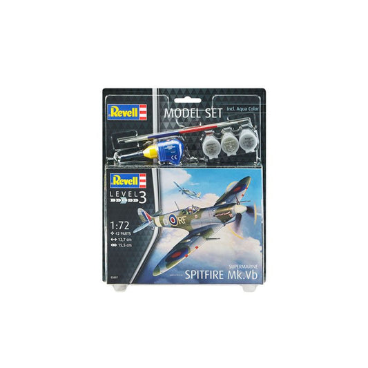 Revell: 1/72 Model Set Supermarine Spitfire Mk.Vb 63897