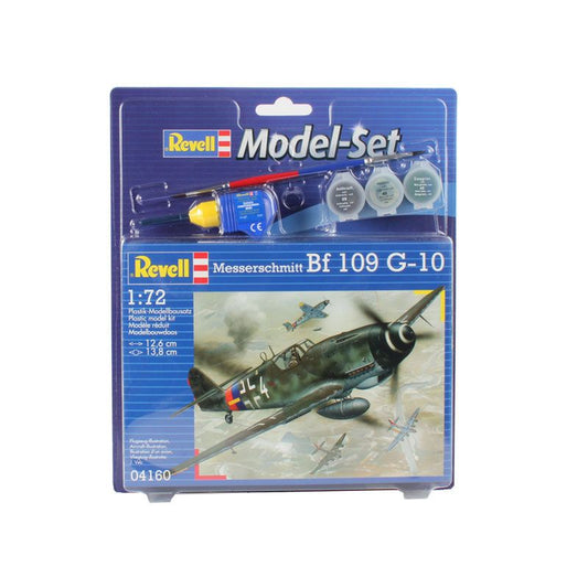 Revell: 1/72 Model Set Messerschmitt Bf109 G-10 64160