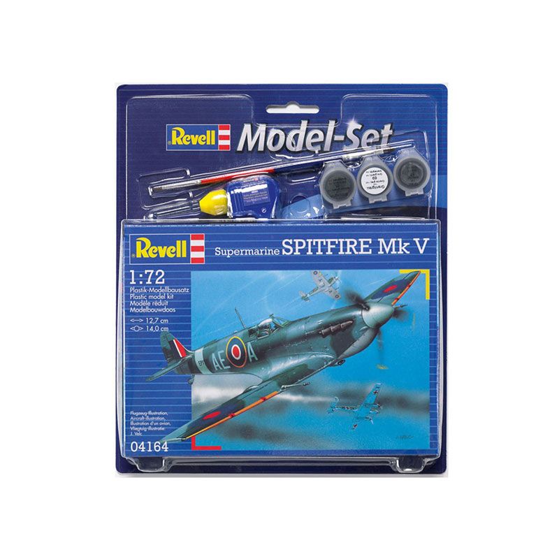 Revell: 1/72 Model Set Supermarine Spitfire Mk.V 64164