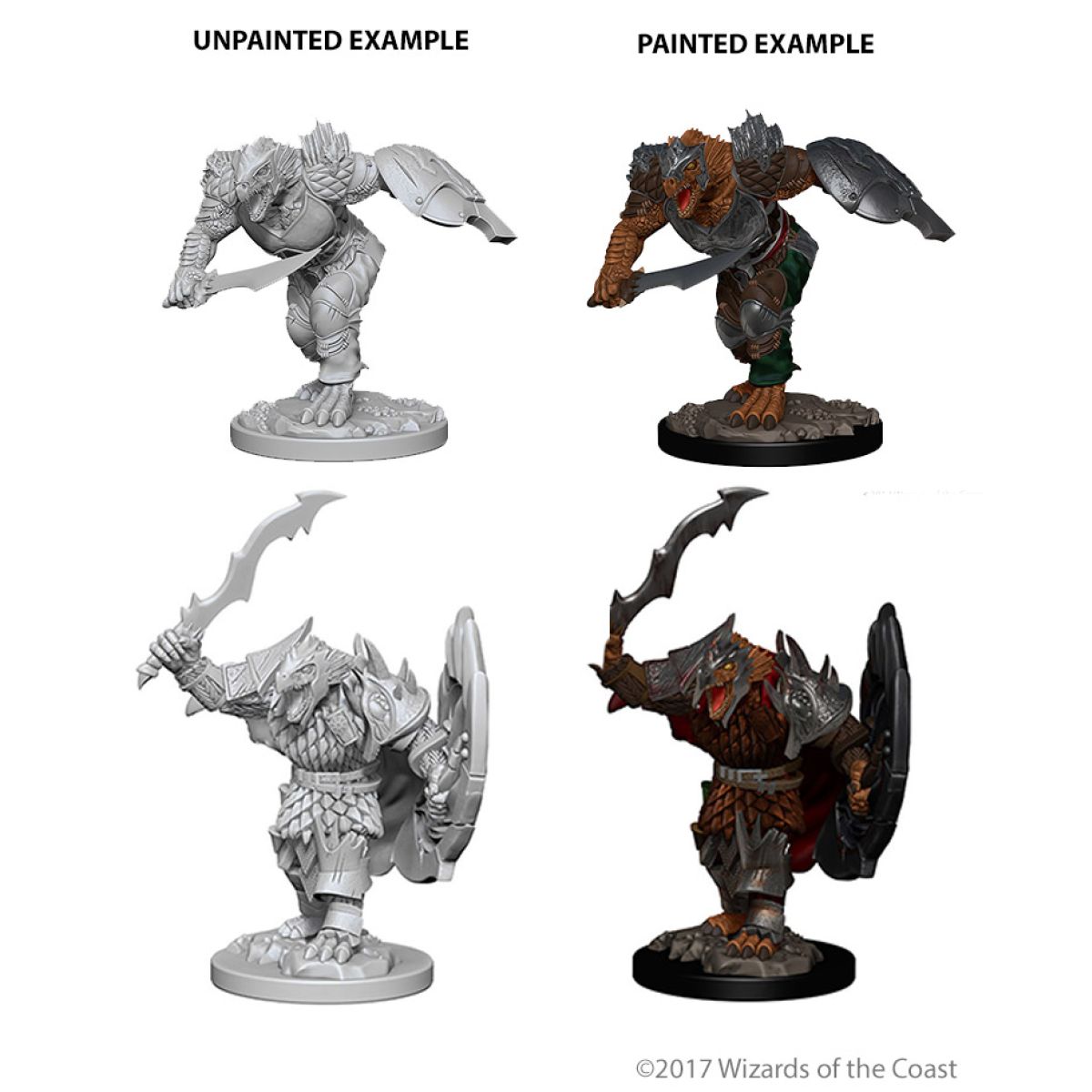 D&D: Nolzur's Marvelous Miniatures Dragonborn Fighter Male