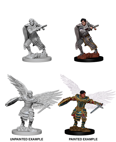 D&D: Nolzur's Marvelous Miniatures Aasimar Fighter Male