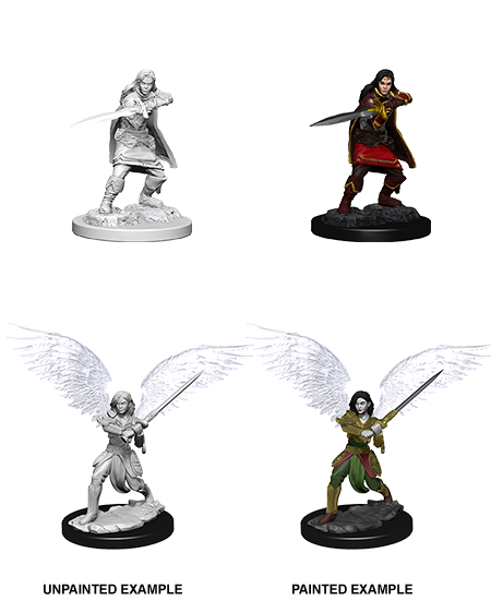 D&D: Nolzur's Marvelous Miniatures Aasimar Fighter Female