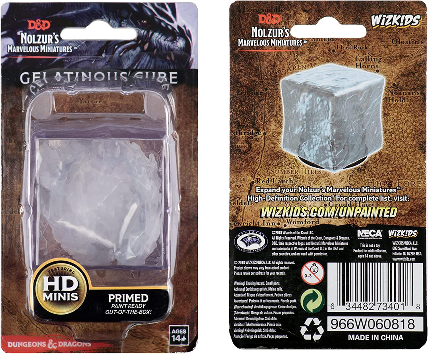 D&D: Nolzur's Marvelous Miniatures Gelatinous Cube
