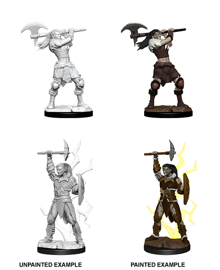 D&D: Nolzur's Marvelous Miniatures Goliath Barbarian Female