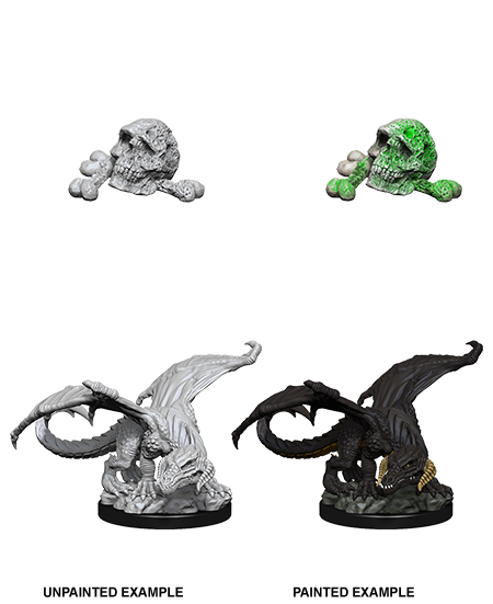D&D: Nolzur's Marvelous Miniatures Black Dragon Wyrmling