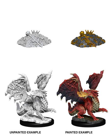 D&D: Nolzur's Marvelous Miniatures Red Dragon Wyrmling