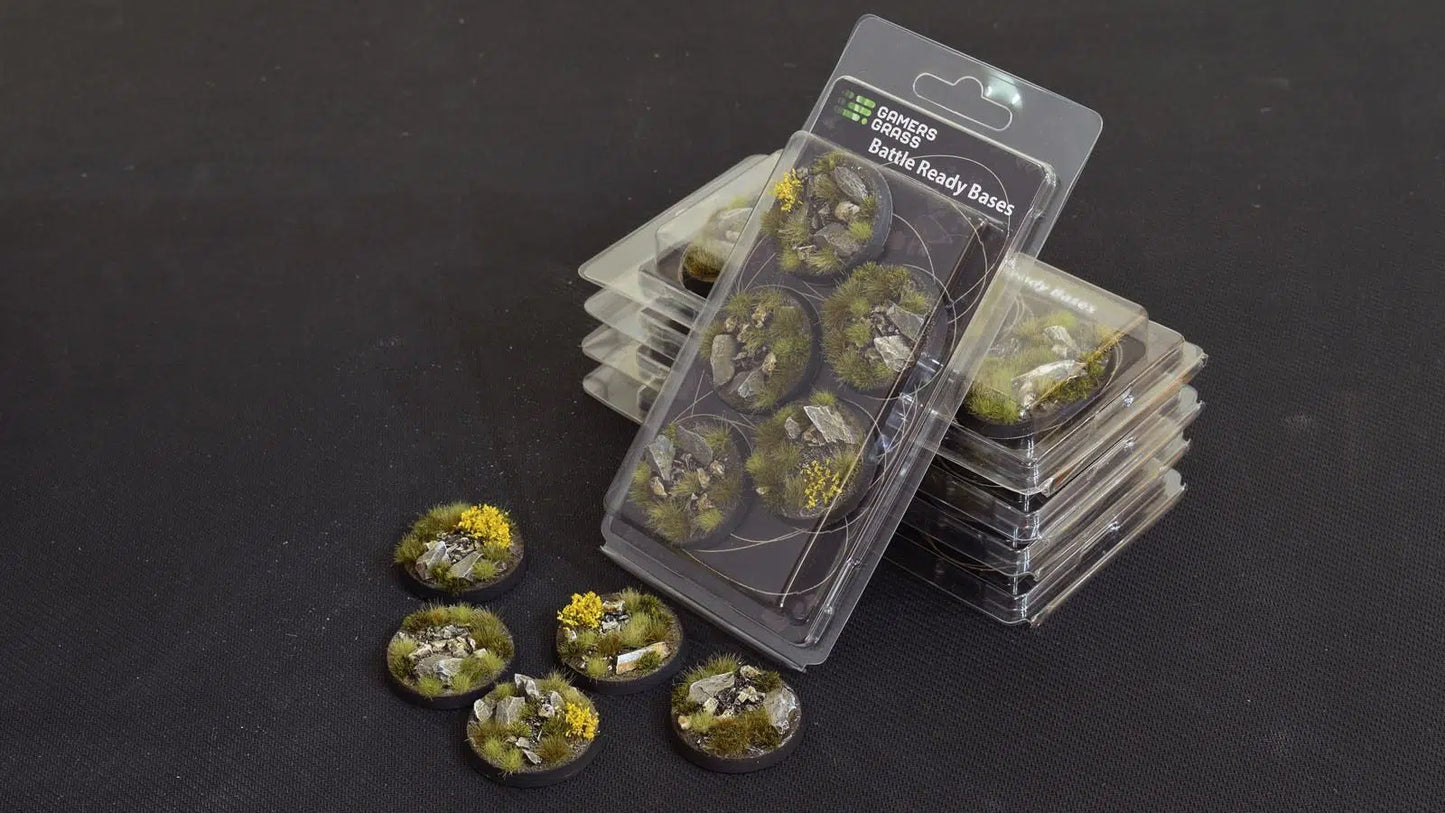 Gamers Grass: Bases Highland Round 40mm (x5)