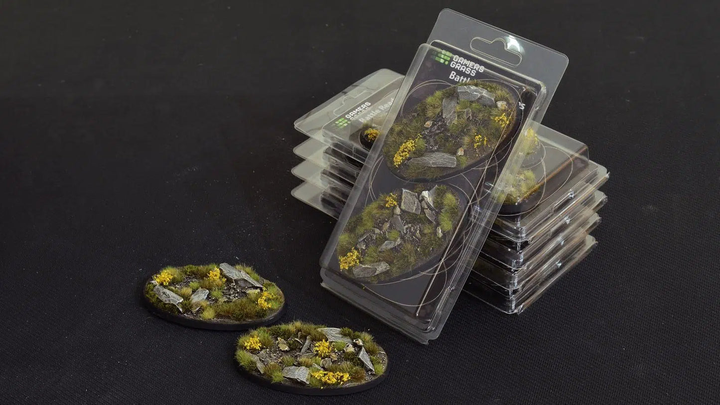 Gamers Grass: Bases Highland Oval 90mm (x2)