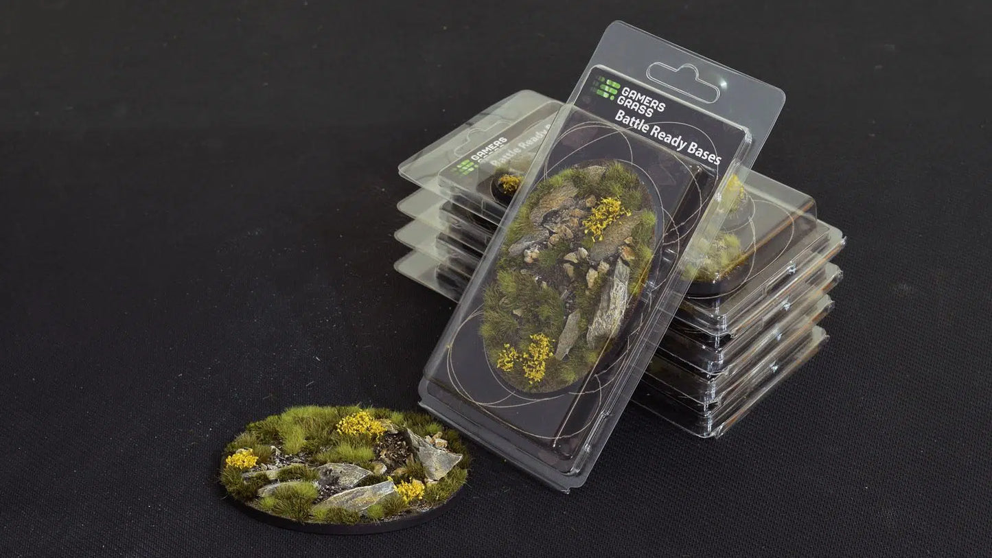 Gamers Grass: Bases Highland Oval 105mm (x1)