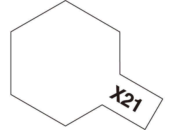 Tamiya: Acrylic Mini X-21 Flat Base 81521