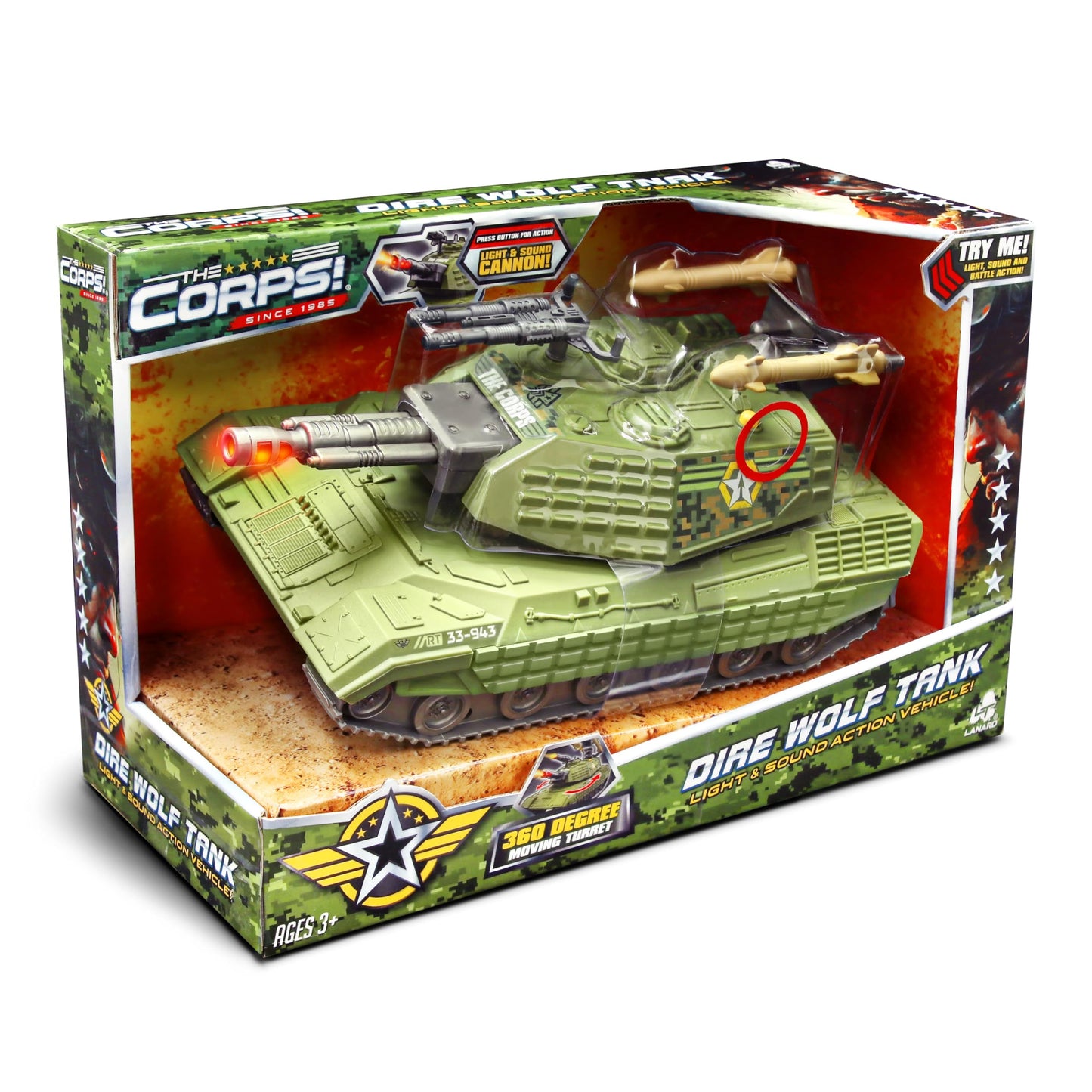 The Corps!: Dire Wolf Tank