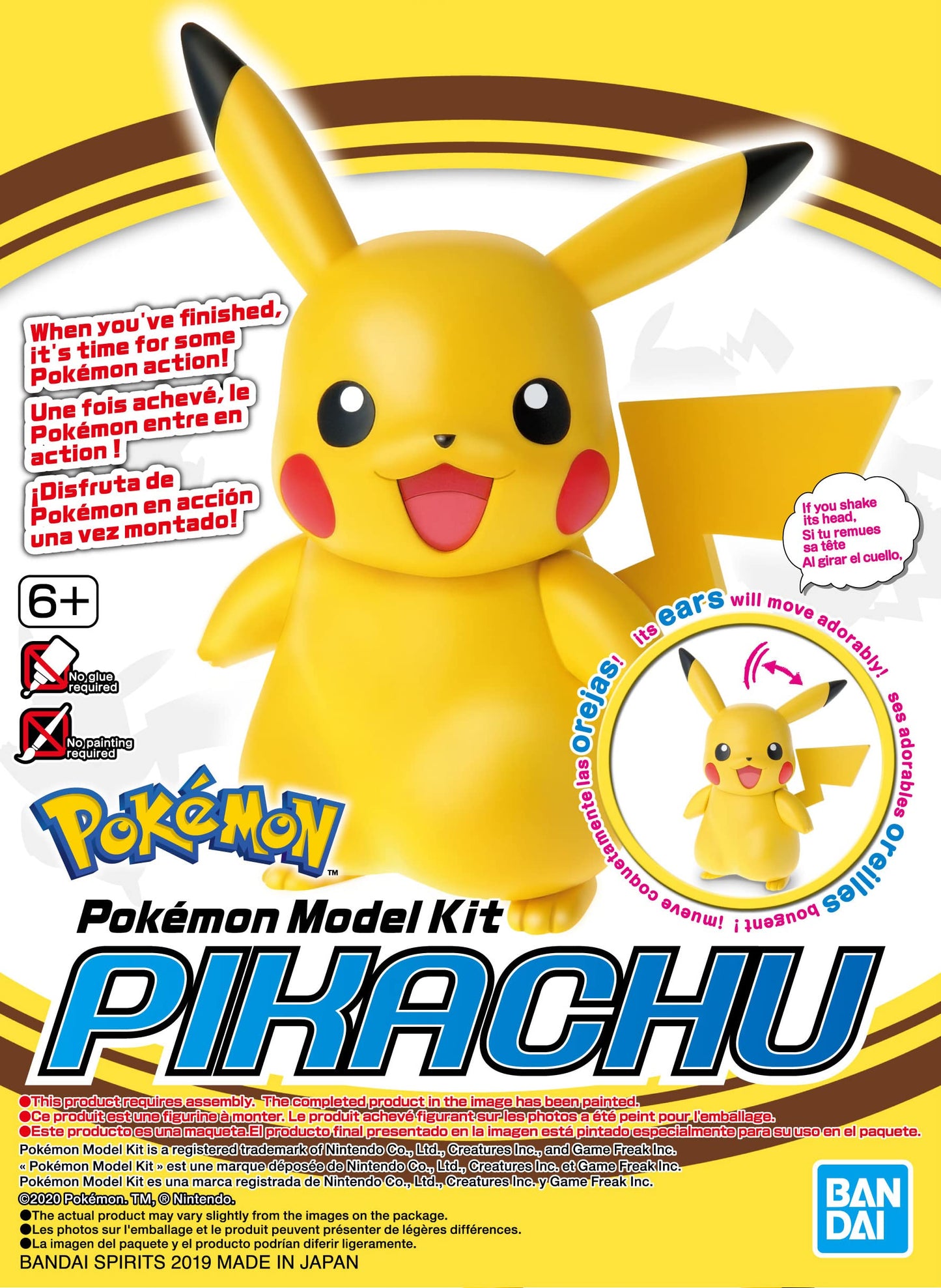 Bandai: Pokemon Model Kit Pikachu