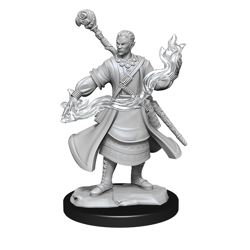 D&D: Nolzur's Marvelous Miniatures Half-Elf Wizard Male