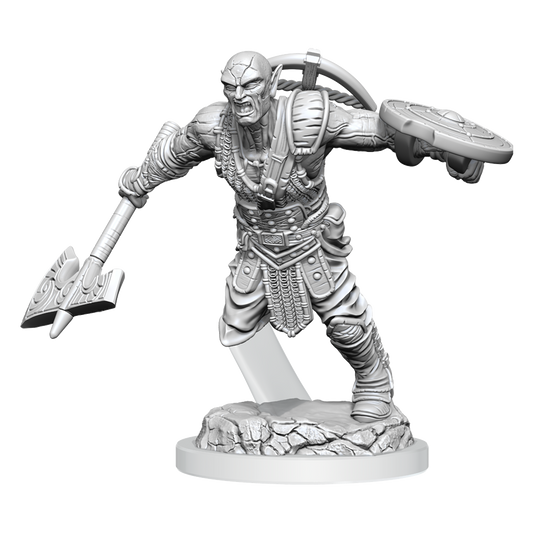 D&D: Nolzur's Marvelous Miniatures Earth Genasi Fighter