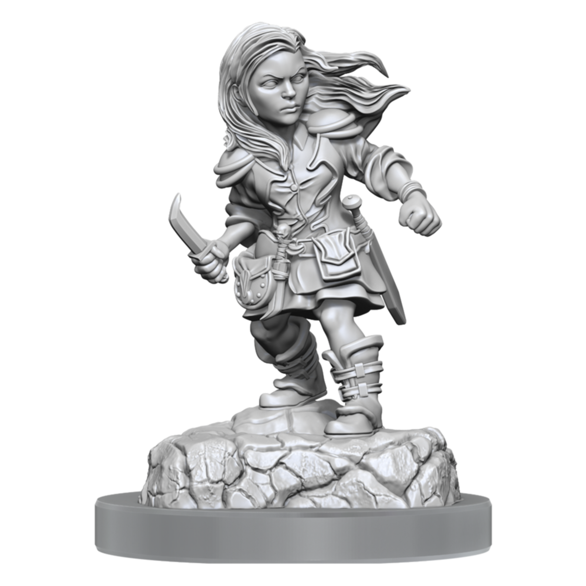 D&D: Nolzur's Marvelous Miniatures Halfling Rogue Female