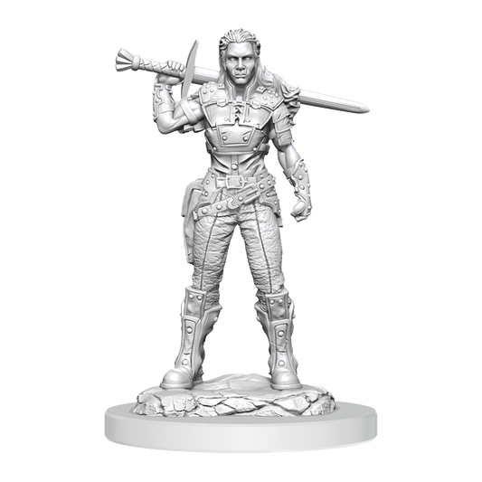 D&D: Nolzur's Marvelous Miniatures Orc Fighter Female