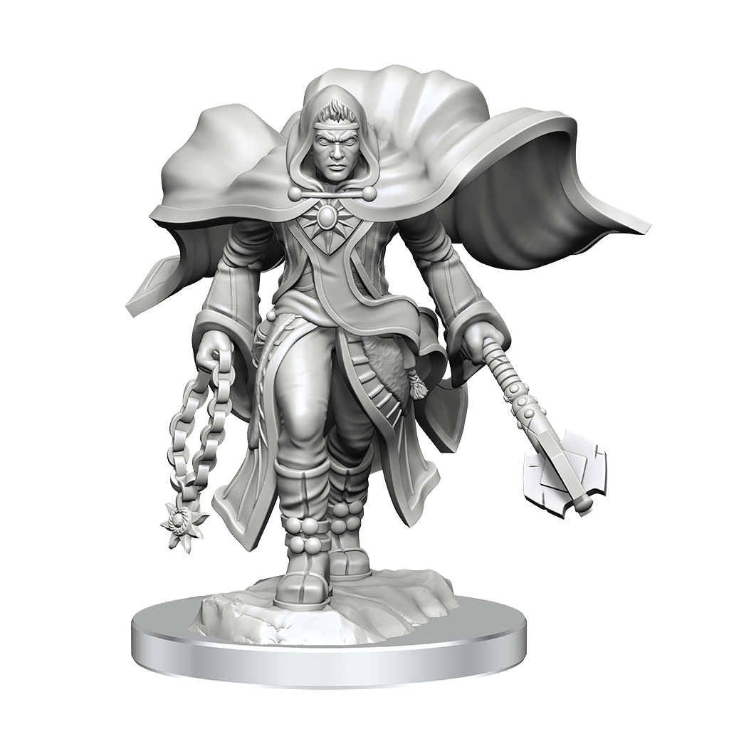 D&D: Nolzur's Marvelous Miniatures Aasimar Cleric Male