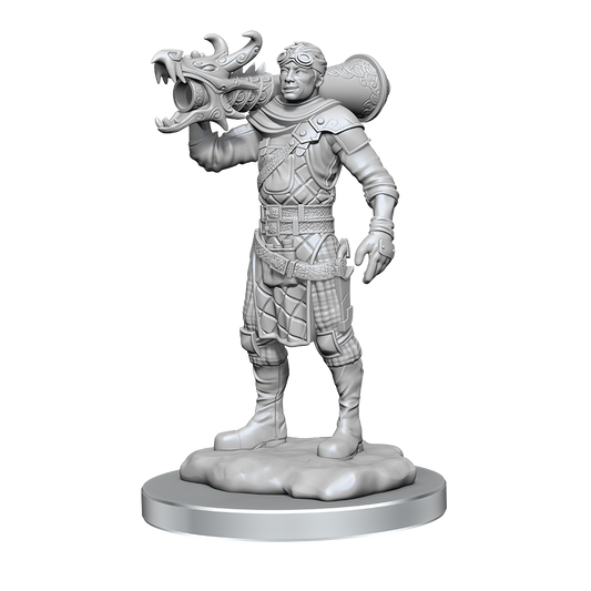 D&D: Nolzur's Marvelous Miniatures Human Artificer & Human Apprentice