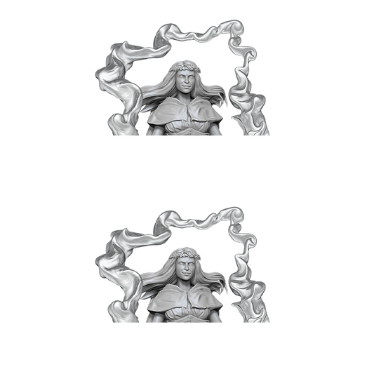 D&D: Nolzur's Marvelous Miniatures Dark Spellcaster & Flameskulls